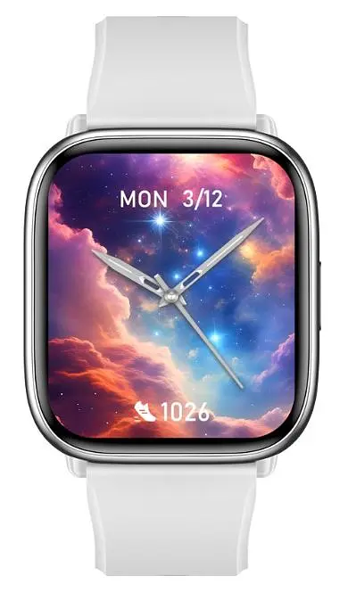 Смарт-годинник Gelius GP-SW014 (Amazwatch GTi) Crystal White - фото 24