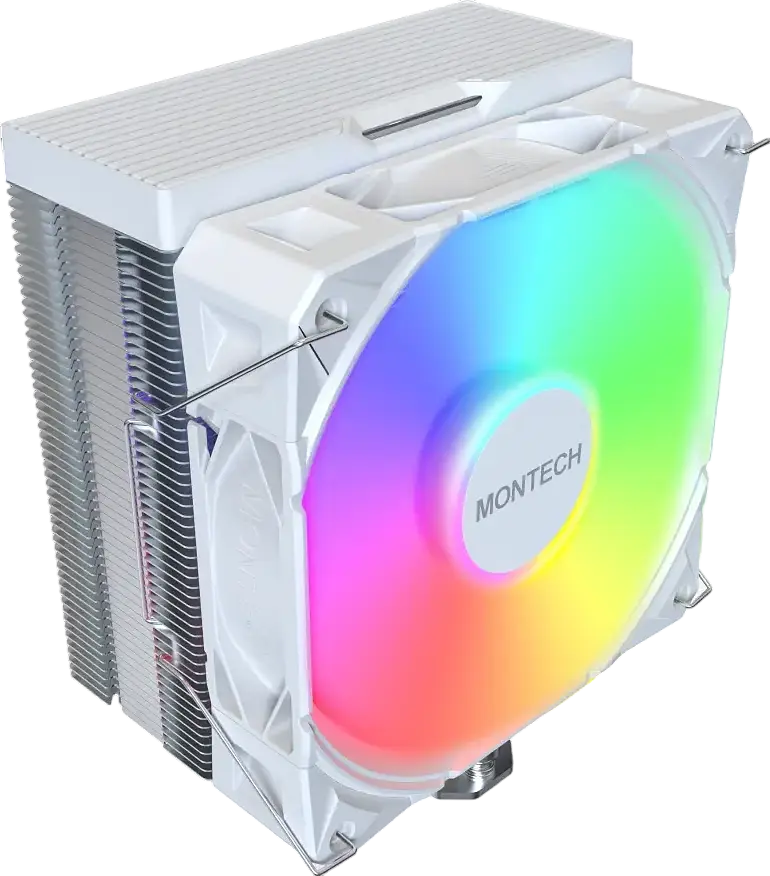 Повітряне охолодження Montech NX400 ARGB White - фото 3