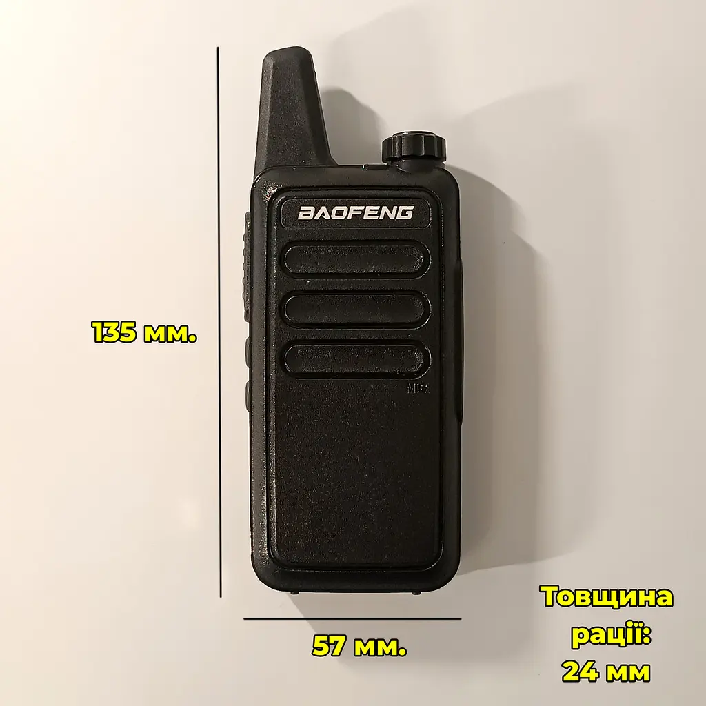 Комплект з двох рацій Baofeng BF-R5 - фото 3