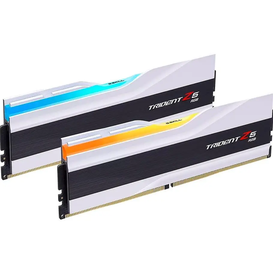 Модуль памяти G.Skill DDR5 32GB (2x16) 7200MHz Trident Z5 RGB White XMP (F5-7200J3445G16GX2-TZ5RW) - фото 2