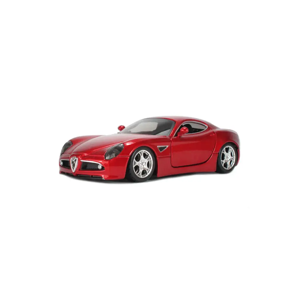 Автомодель - ALFA 8C COMPETIZIONE (2007) (червоний металік, 1:32) - фото 2