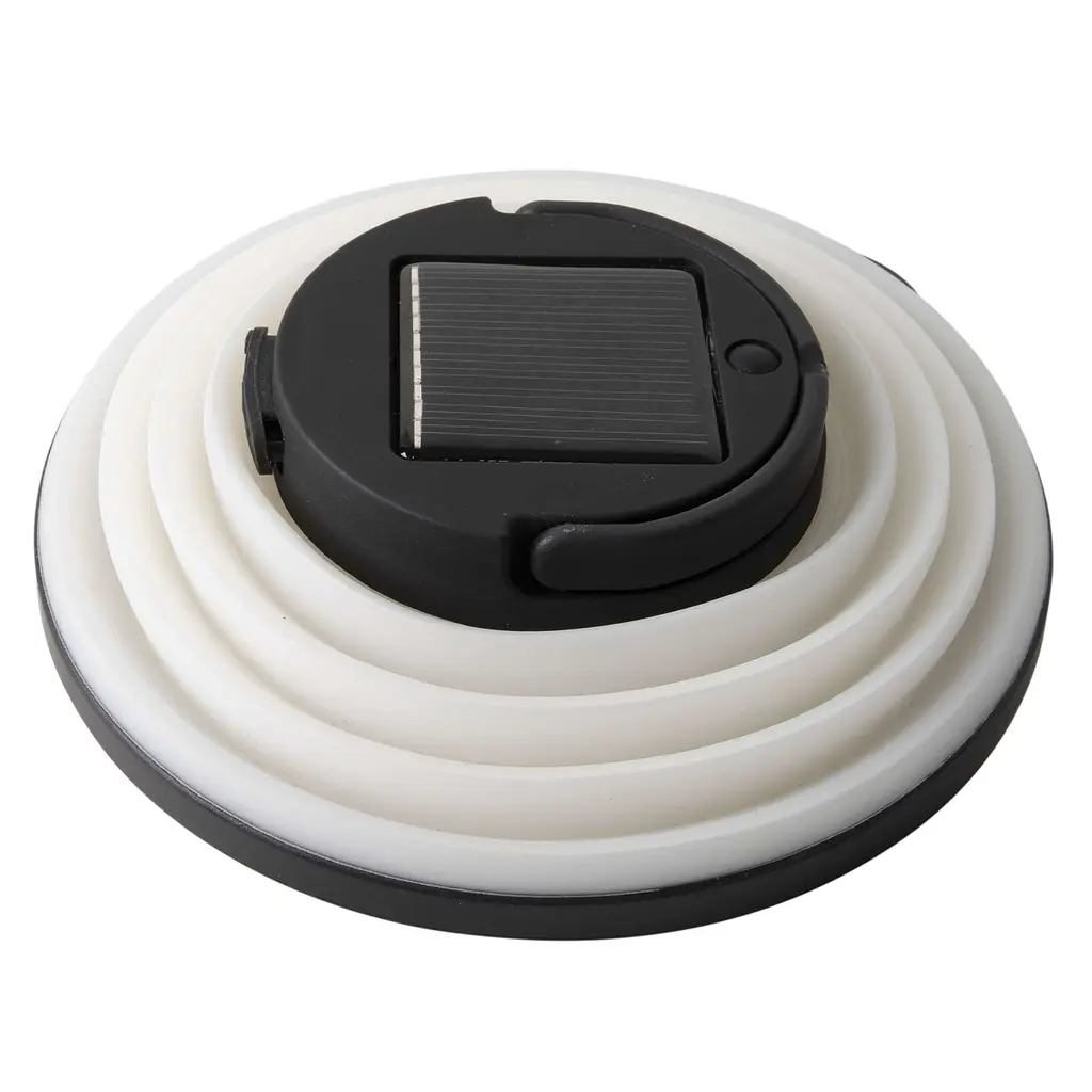 Ліхтар кемпінговий Bo-Camp Seginius Solar Rechargeable 150 Lumen White/Black (5818730) - фото 4