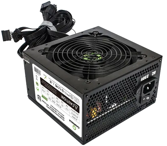 Блок живлення GameMax GM-500 80+ APFC 500W Black (GM-500 80+ APFC Black) - фото 2