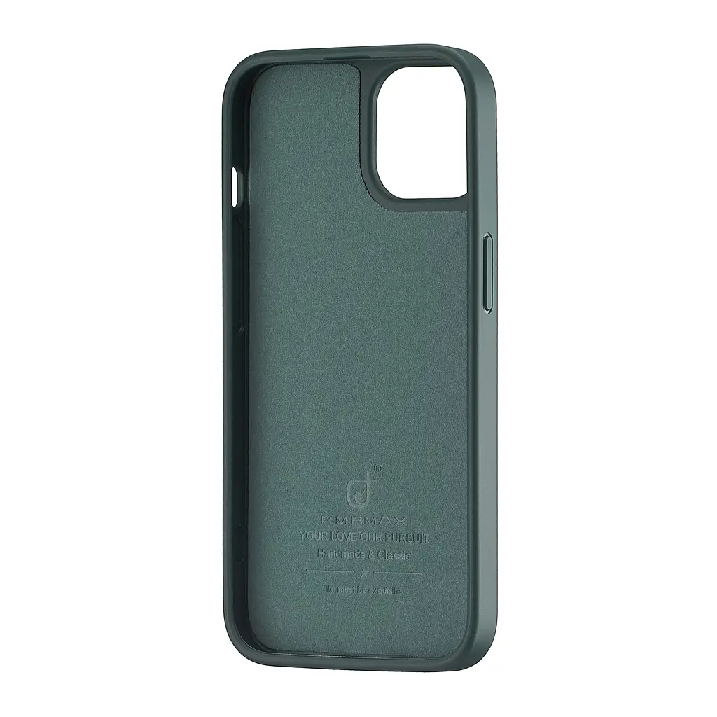 Чохол Jinduka Leather Ringo iPhone 14 Green - фото 3