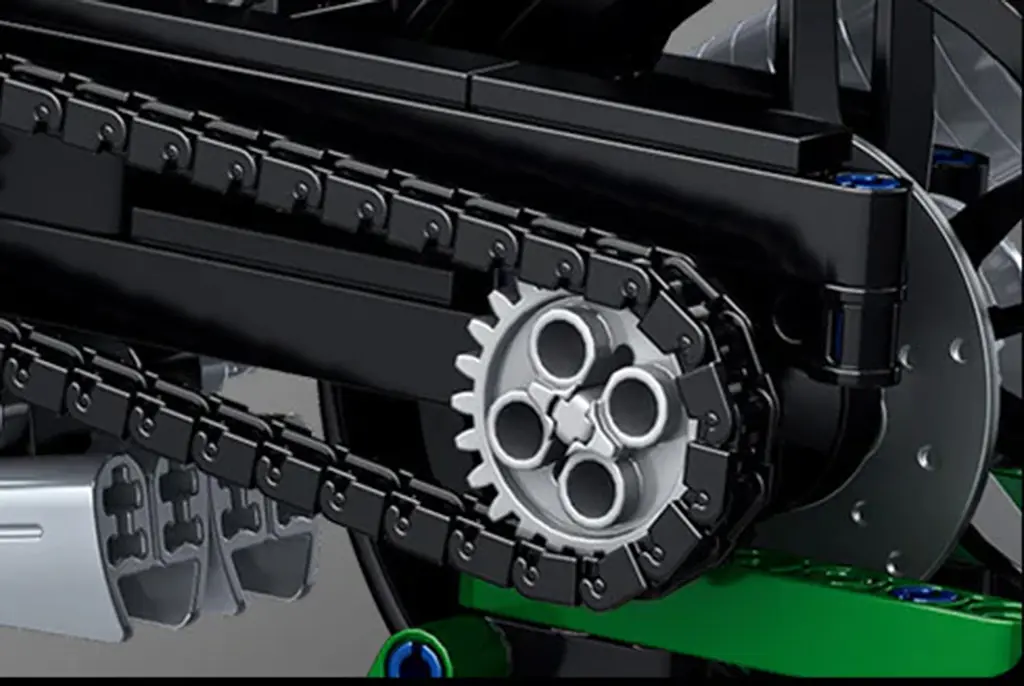 Конструктор Гоночный Мотоцикл 912 элементов Ramiz - фото 4