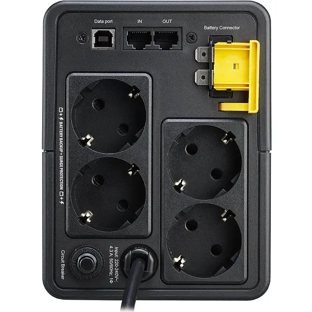 Источник бесперебойного питания APC BX950MI-GR 520W / 950VA Б/У - фото 3