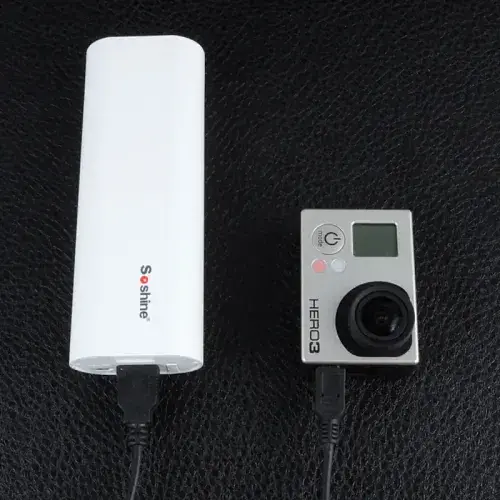 Зарядное устройство + Power Bank Soshine E4 (1-2x18650) Белый - фото 10