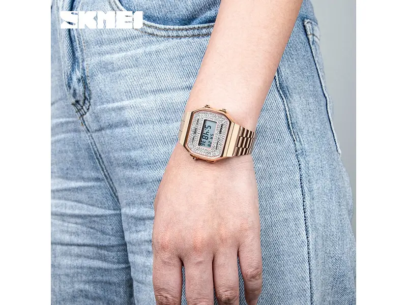 Жіночий наручний годинник 1808RG Rose Gold Skmei acs0030577 - фото 4