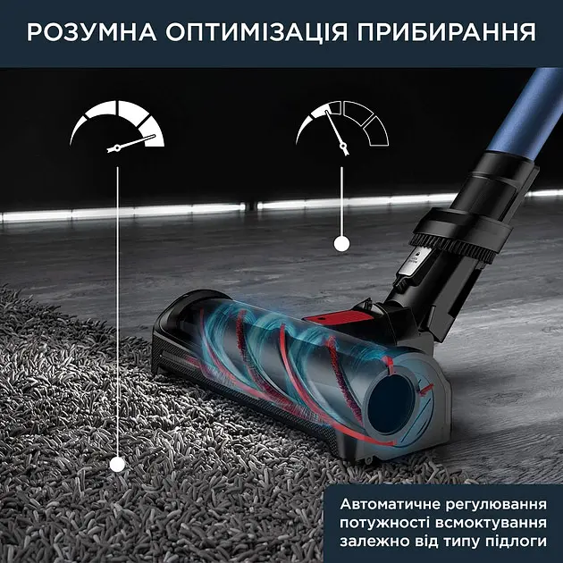 Вертикальный пылесос Rowenta X-Force Flex 12.60 Auto Aqua (RH98C0WO) [85916] - фото 7