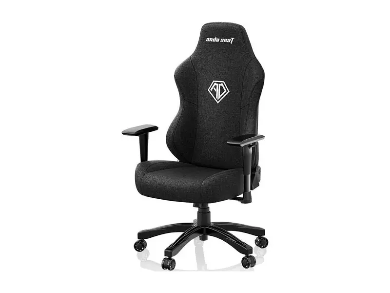 Комп'ютерне крісло Anda Seat Phantom 3 L Black Fabric (AD18Y-06-B-F) - фото 4