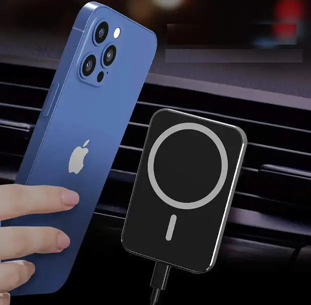 Магнитное беспроводное автомобильное зарядное устройство Elektromatic для iPhone - фото 5