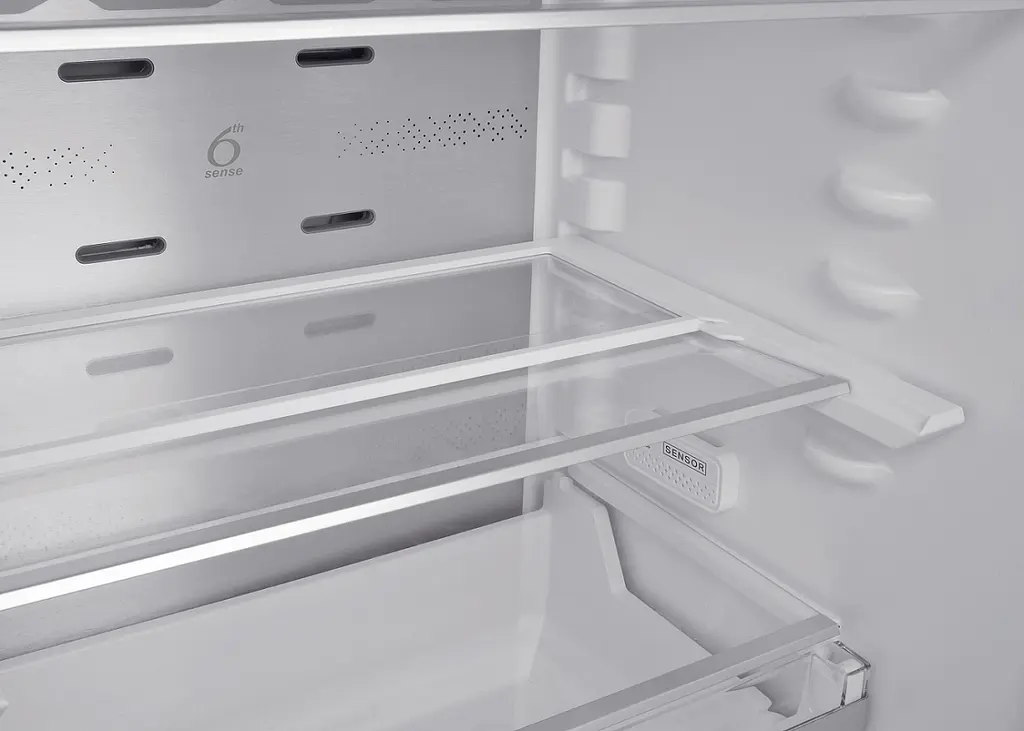 Холодильник Whirlpool 201x59.5х66.3 холодильне відділення 251 л морозильне відділення 97 л 2 двері А+++ NF дисплей зона нульова бронзовий (W9931ABH) - фото 6