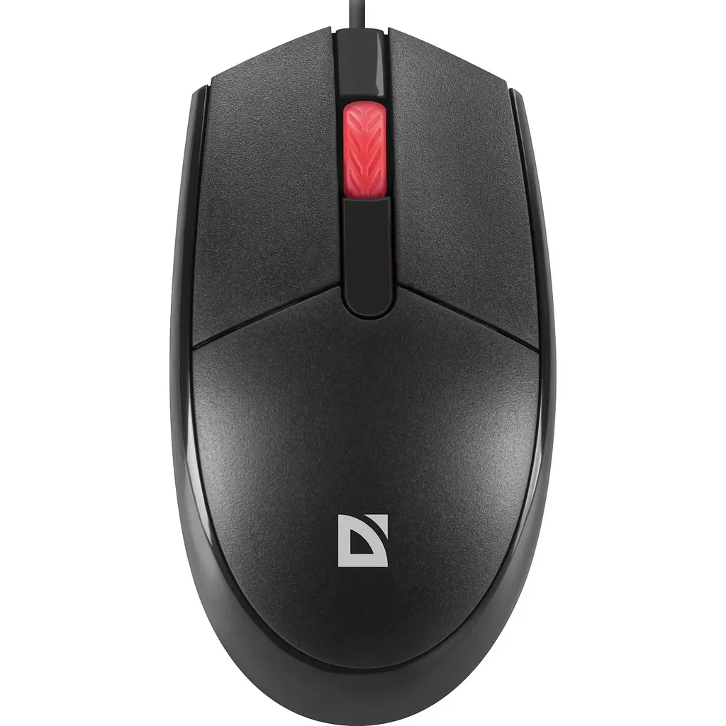 Мишка Defender Delta MM-523, 3кн.,1000dpi, безшумна чорна