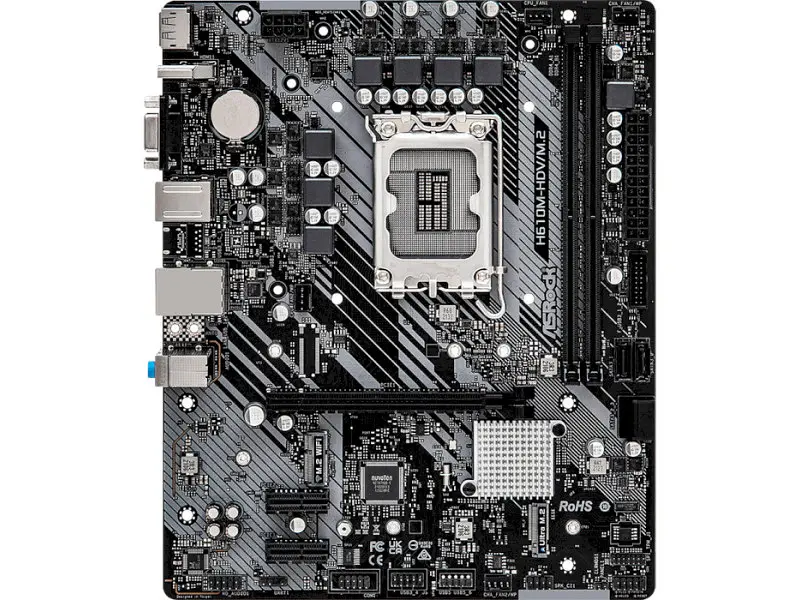 Материнська плата ASRock H610M-HDV/M.2 - фото 2