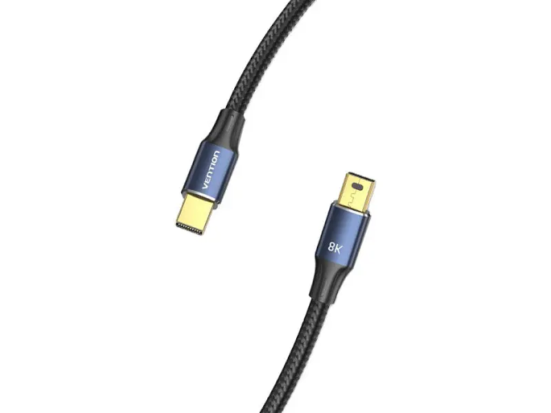 Кабель Vention DisplayPort mini to DisplayPort mini V1.4 2m Blue (HCGLH) - фото 3