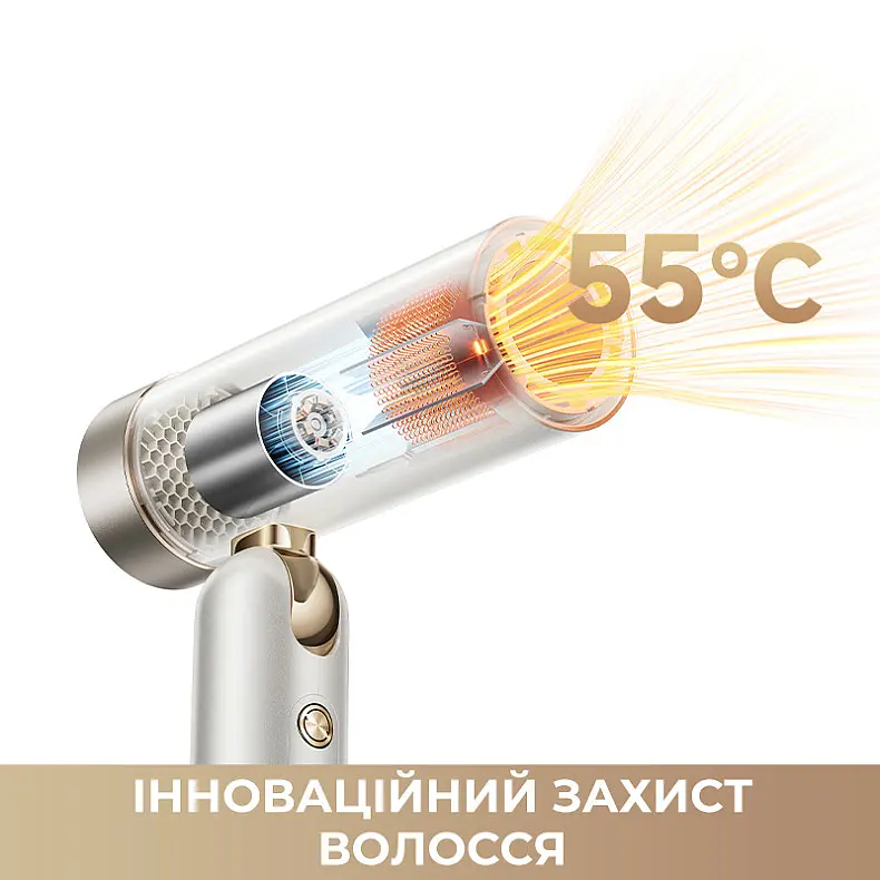 Фен Mova Flip10 White (AMFL10-WH) - фото 7