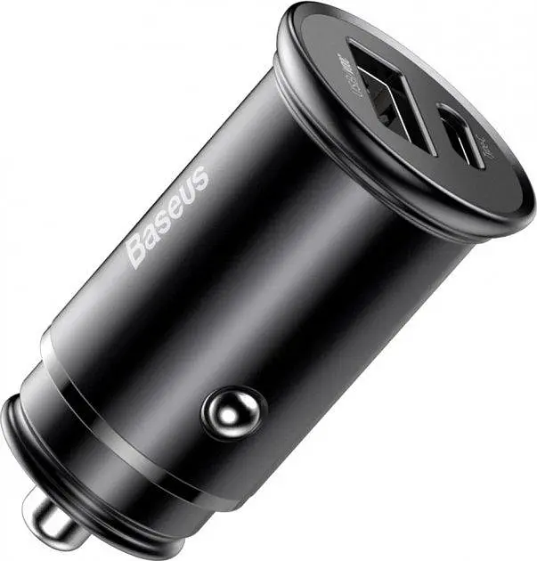 Автомобільний зарядний пристрій Baseus Circular Metal PPS Quick Charger 30W Support VOC CCYS-C01 Black - фото 9