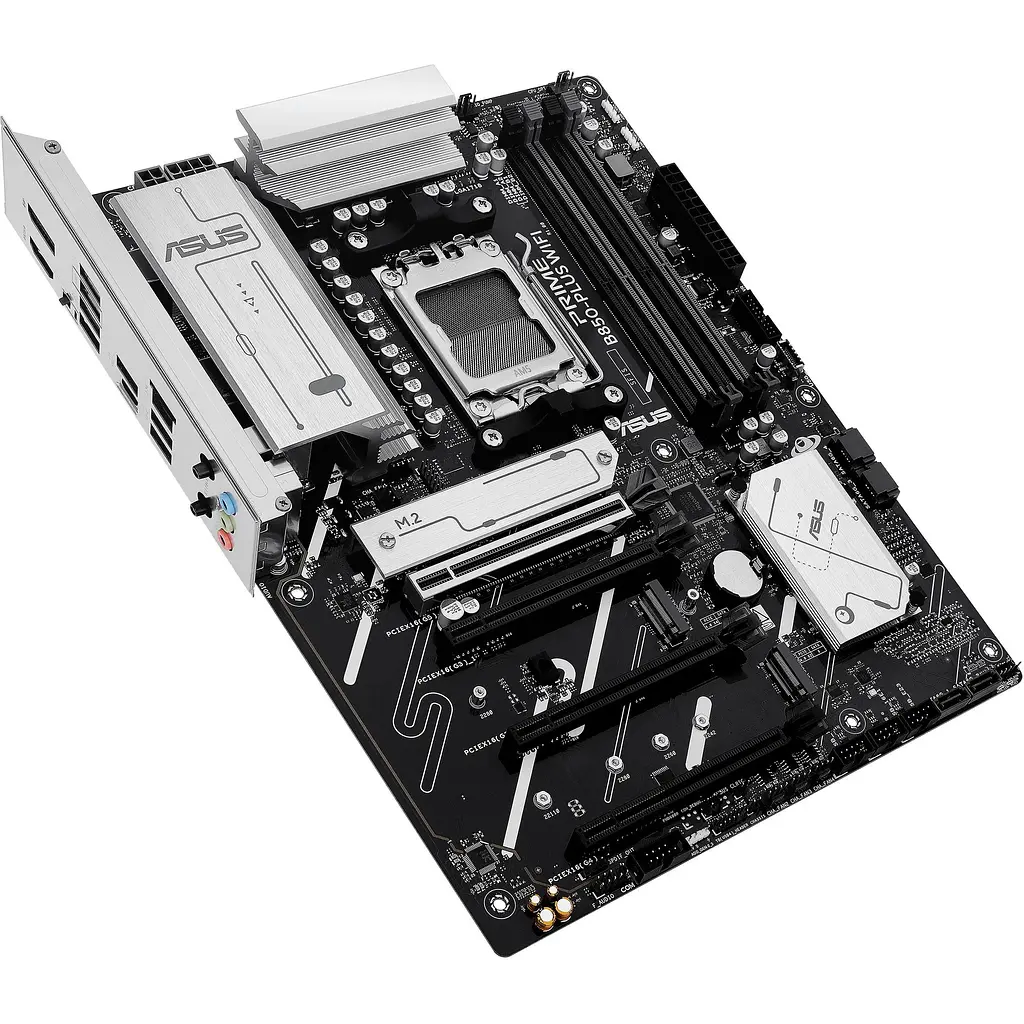 Материнська плата Asus Prime B850-PLUS WIFI sAM5 B850 4xDDR5 M.2 HDMI DP WiFi BT ATX - фото 4