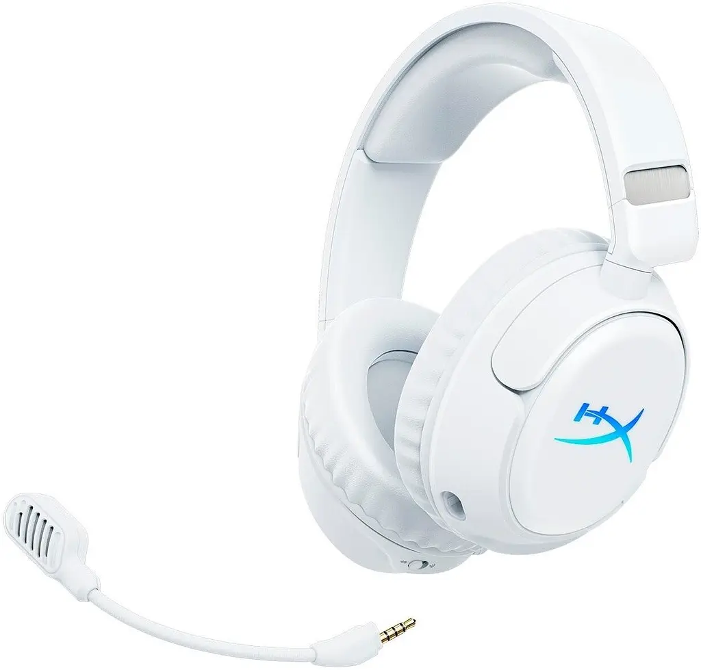 Ігрова гарнітура HyperX Cloud Flight 2 WL/USB-A/USB-C White (B5VC5AA) - фото 4