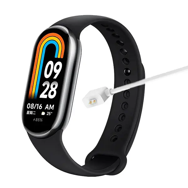 Магнитный USB кабель Primo зарядное устройство для Xiaomi Smart Band 9 White - фото 6