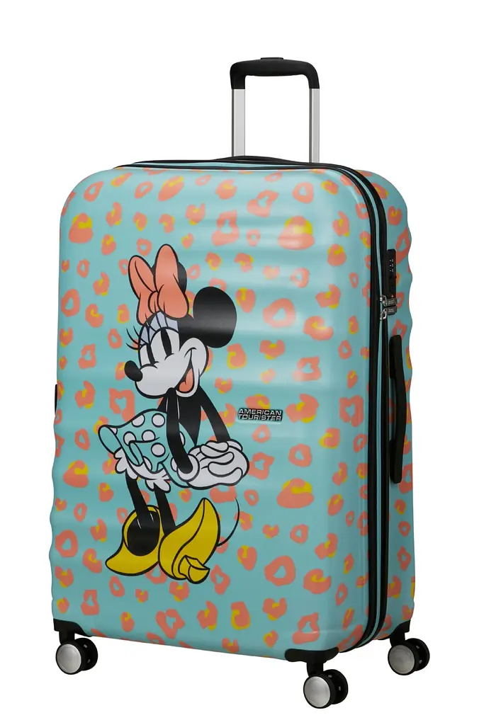 Валіза 77 См American Tourister WAVEBREAKER DISNEY MINNIE PASTEL DOTS 77x52х29 31C*04021 - фото 7