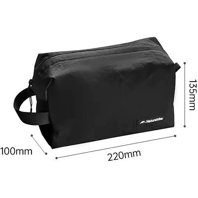 Косметичка Naturehike CNK2450XB024 розмір L чорна - фото 2