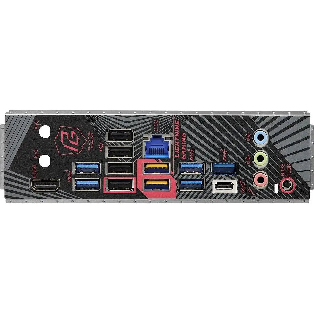 Материнська плата ASRock B650 PG Lightning (AM5/B650, 4xDDR5, 2xPCIex16, HDMI, 4xSATAІІІ, 3xM.2, 2.5GLan, 7.1ch, ATX) - фото 4
