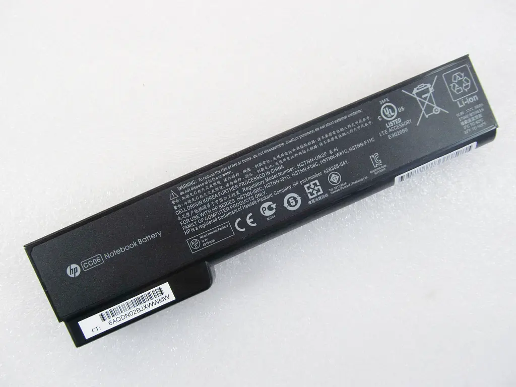 Акумулятор для ноутбука HP ProBook 6460b HSTNN-UB2F, 55Wh (4910 mAh), 6cell, 10.8V - фото 2