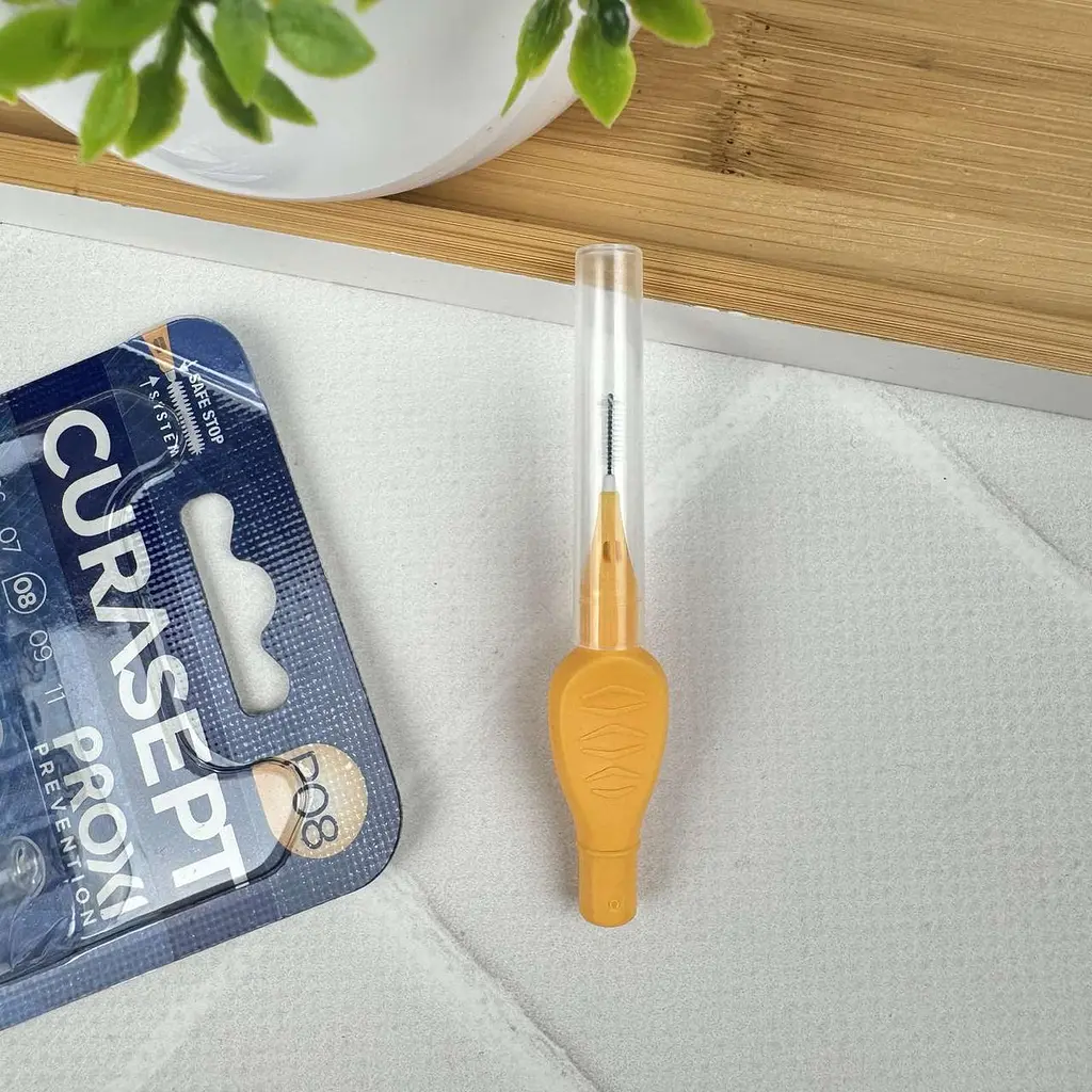 Міжзубний йоржик Curasept Proxi P08, ISO1 (0.8 мм, мандарин), 1 шт