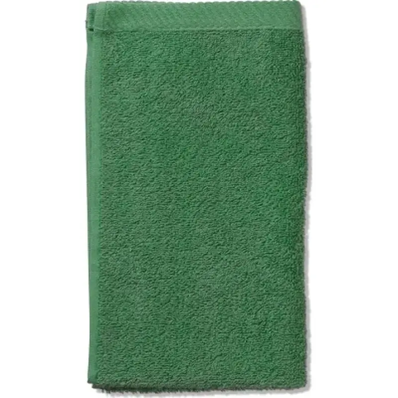Рушник Kela махровий Ladessa, зелене листя, 50х100 см (24594) (00000026451)