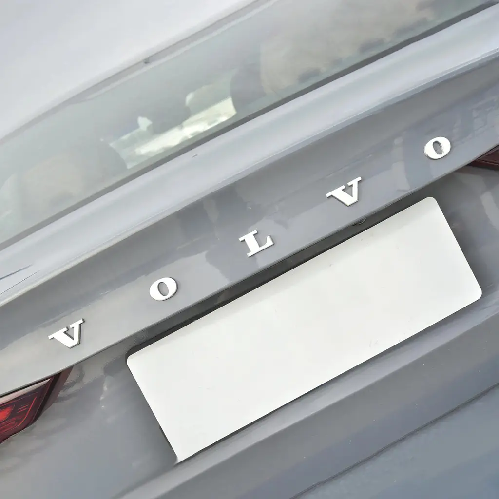 Емблема напис VOLVO хром 537х26мм пластик (на скотчі) - фото 3