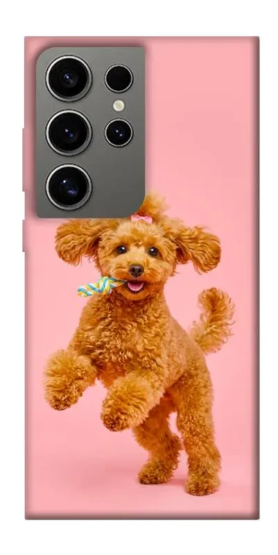 TPU чохол Demsky Happy poodle для Samsung Galaxy S24 Ultra