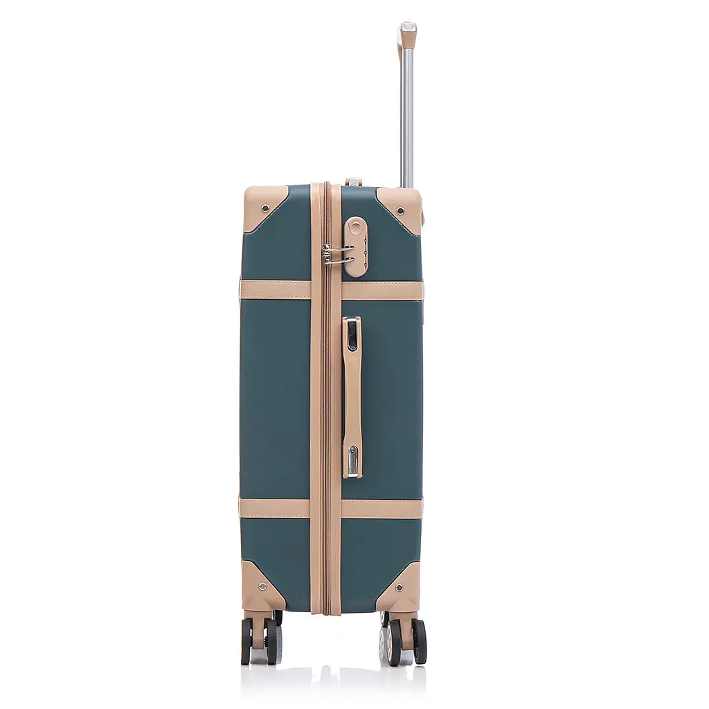 Валіза малый под ручную кладь Semi Line 20 дюймів (S) дюймів (S) ABS-Plastic Green-Navy (T5838-2) - фото 3