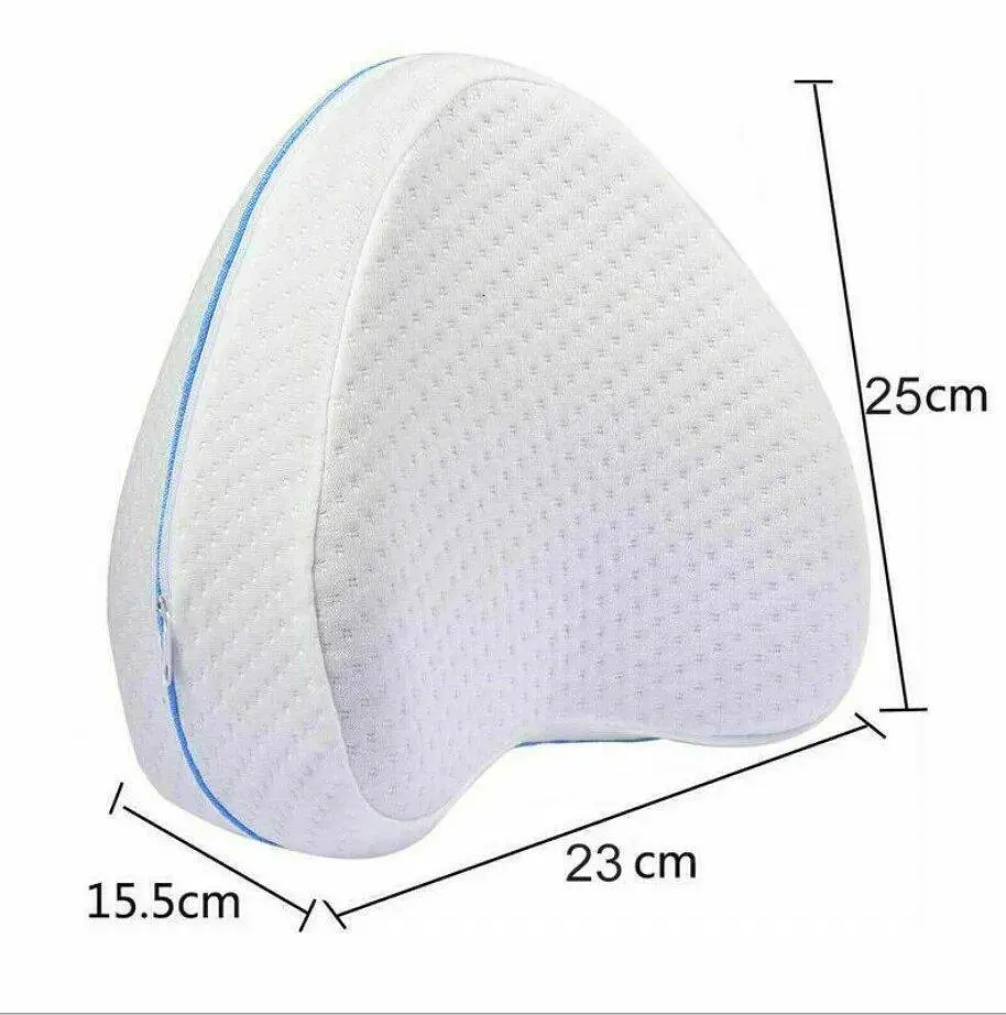 Ортопедична подушка для ніг Contour Leg Pillow гіпоалергенна подушка з пам'яттю - фото 3