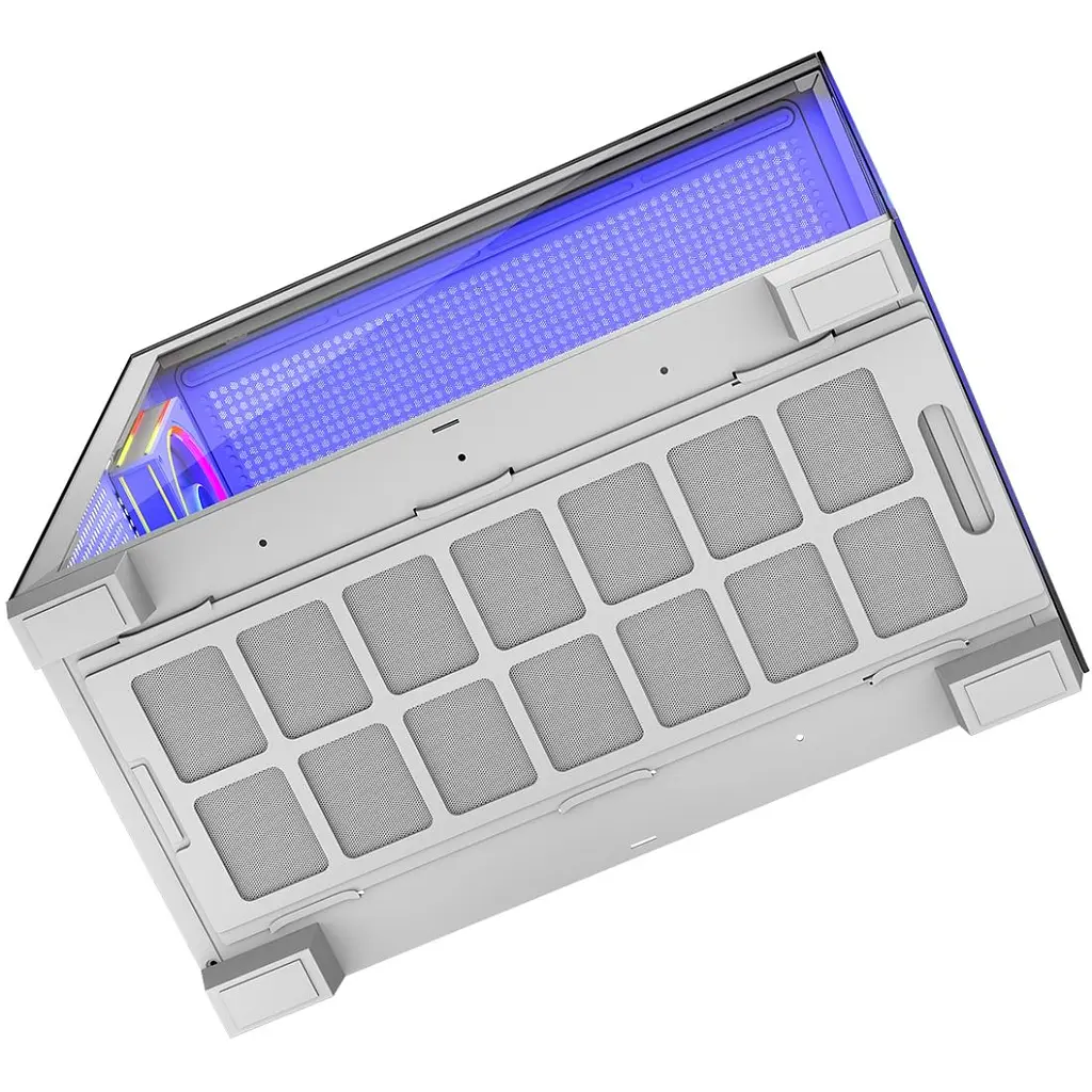 Корпус Modecom VOLCANO STELLAR ARGB MIDI 5x120 мм fans WHITE без БЖ ATX (AT-STELLAR-5F-ARGB-20) - фото 6