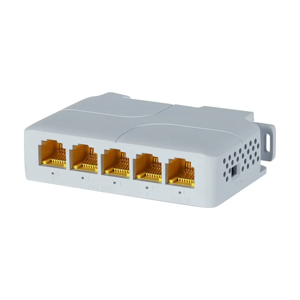 PoE-розширювач на DIN-рейку NVC-POE 4/1000 DIN (73-00167)