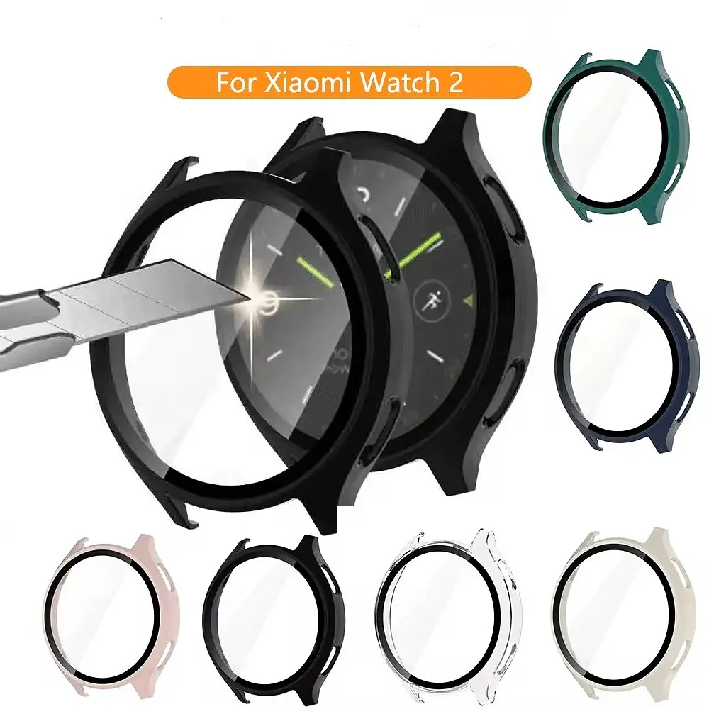 Захисний чохол Tamister для смартгодинника Xiaomi Watch 2 з плівкою прозорий - фото 9