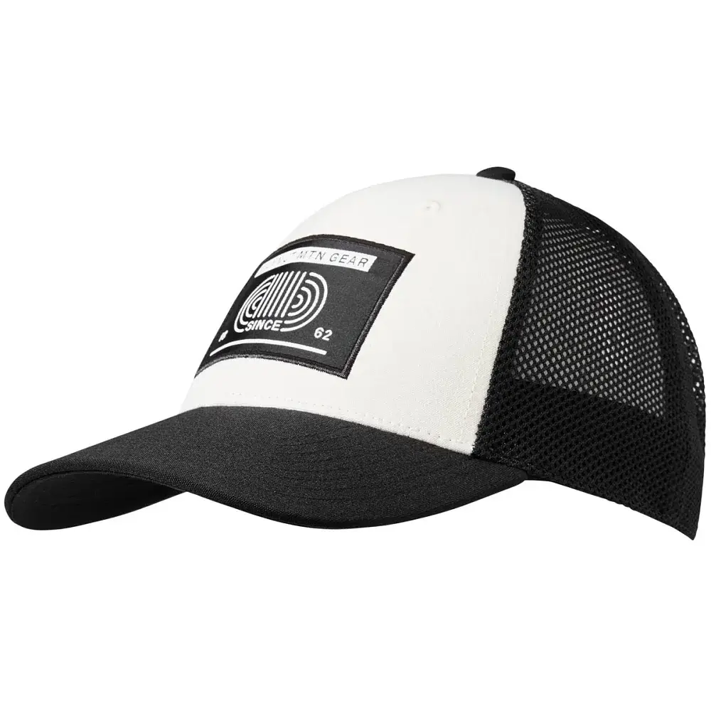Кепка Mammut Baseball Mesh Cap L/XL Black-white