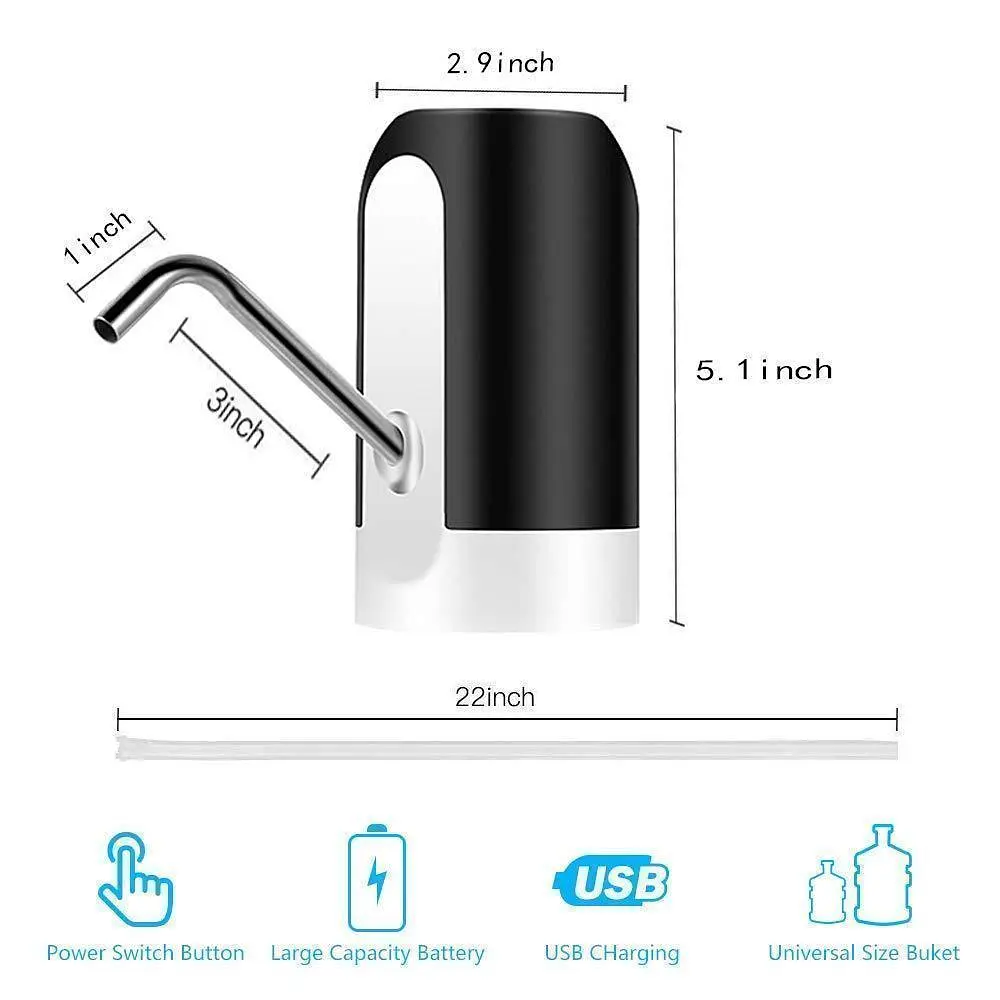 Сенсорна насадка на пляшку CLEANING PUMP Помпа диспенсер для кулера - фото 4