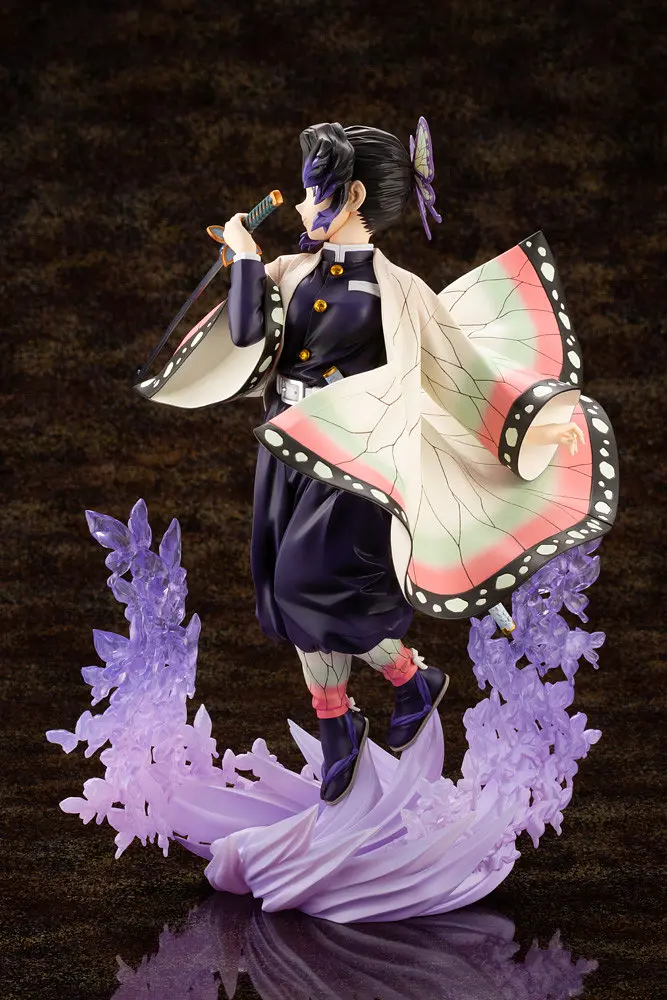 Фигурка Kotobukiya Клинок, рассекающий демонов Шинобу Кочо Demon Slayer Shinobu Kocho 25 см WST DS SK - фото 5