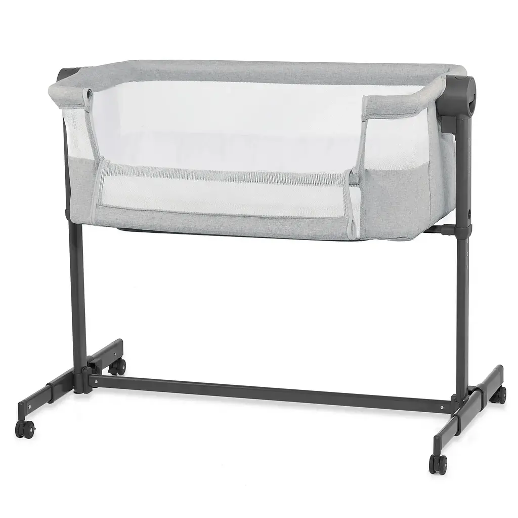 Приставная кроватка-люлька Kinderkraft Neste Up 2 Light Grey (KLNEUP02LGR0000) - фото 2