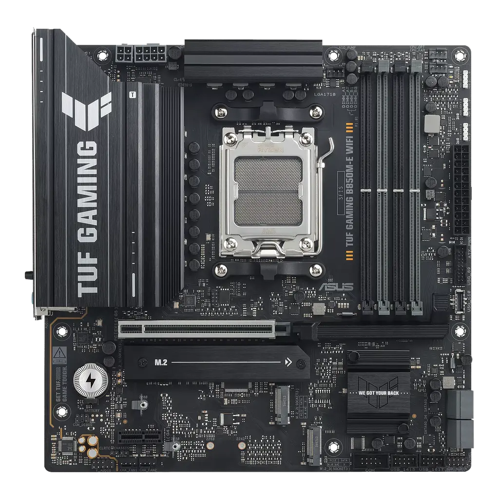 Материнська плата Asus B850M-E TUF Gaming Wi-Fi Socket AM5 (TUF GAMING B850M-E WIFI)