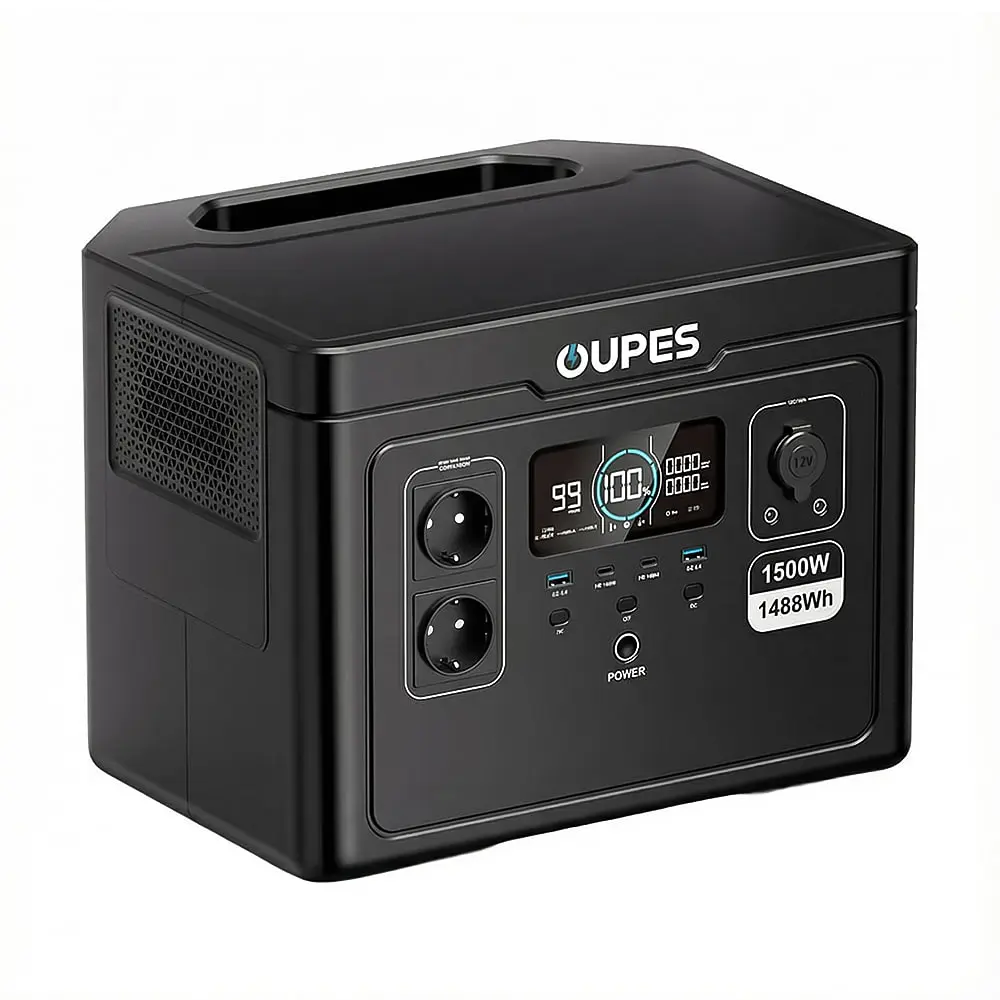 Портативна зарядна станція OUPES S015 (Exodus) 1500W 1488Wh LiFePO4 (42-00309) - фото 4