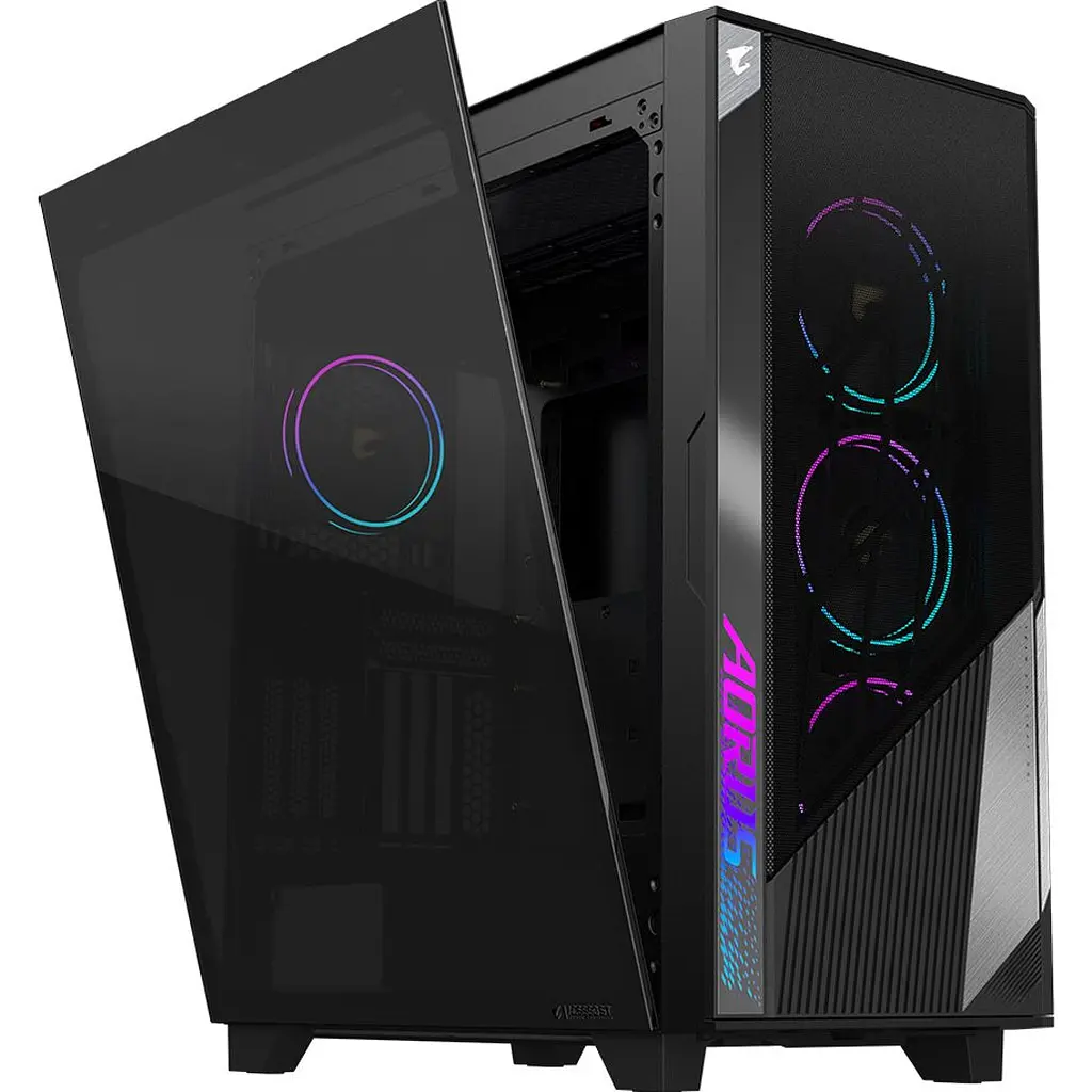 Корпус Aorus C500 Glass Black (GB-AC500G ST) [173395] - фото 3