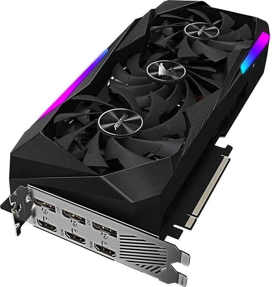 Видеокарта Gigabyte RTX 3070 8Gb Aorus Master LHR (GV-N3070AORUS M-8GD) (GDDR6, 256 bit, PCI-E v4.0 x16) Б/у - фото 6