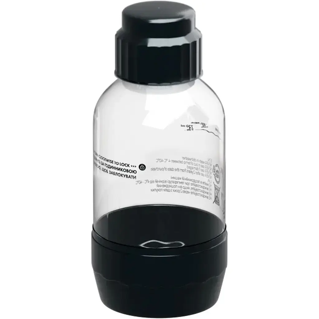 Пляшка для газування води Soda@Home Ventum 500ml Black [164880] - фото 2