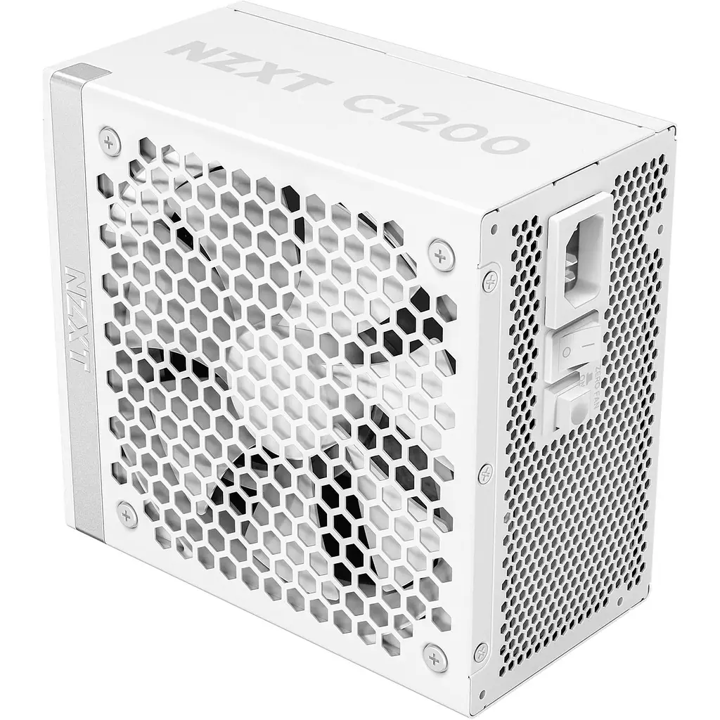 Блок живлення NZXT C1200W ATX 3.1 80+ Gold (PA-2G2BW-EU) White - фото 2
