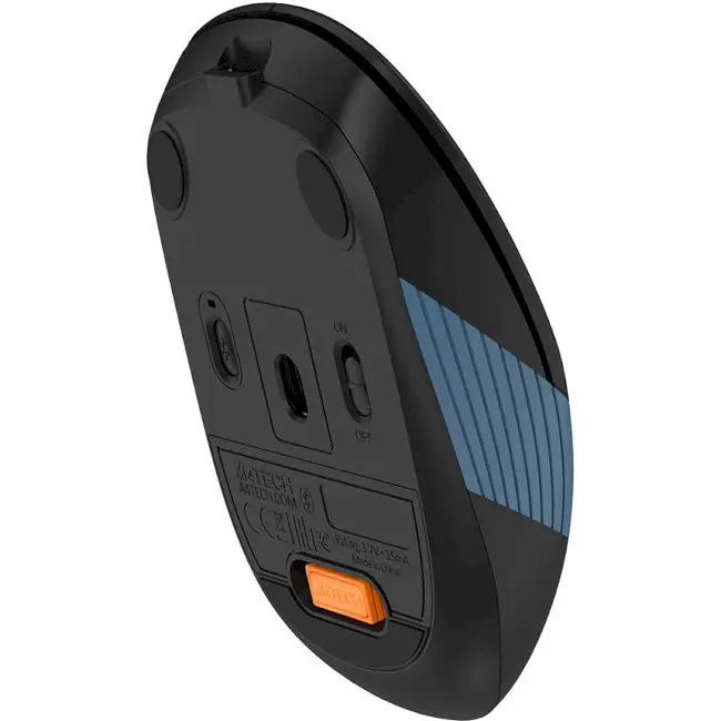 Миша A4Tech USB Fstyler FB10CS Ash Blue - фото 7