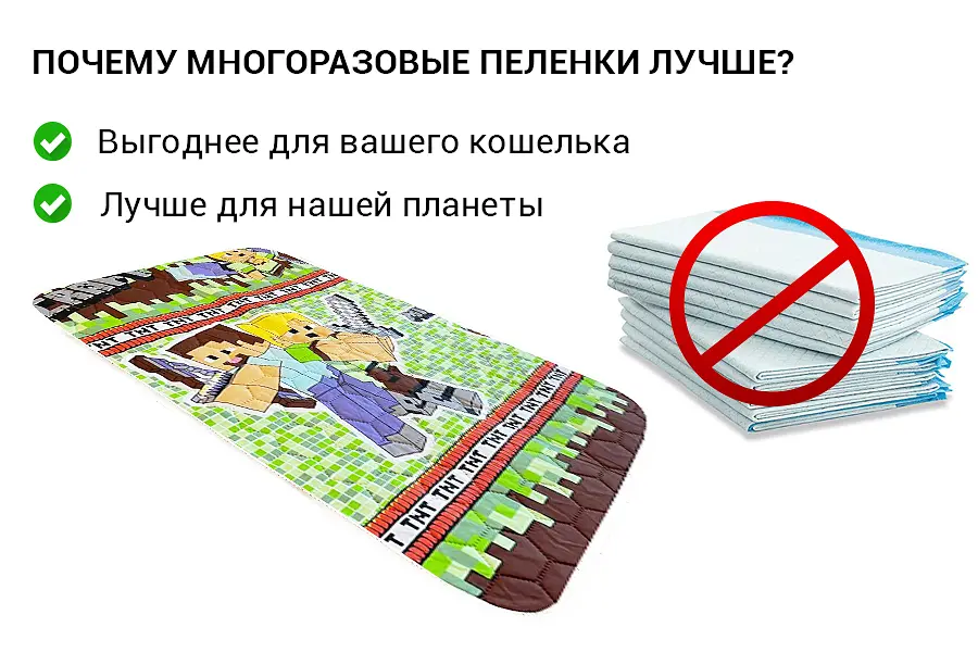 Багаторазова пелюшка для собак AquaStop арт.15 100х150 см - фото 3