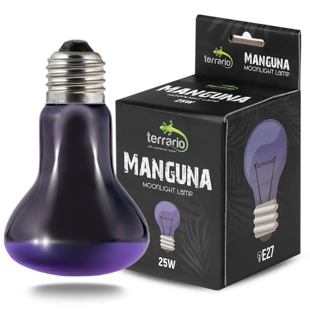 Нічна лампа з підігрівом Terrario Manguna Moonlight Lamp 25W для тераріумів без UVA - фото 3